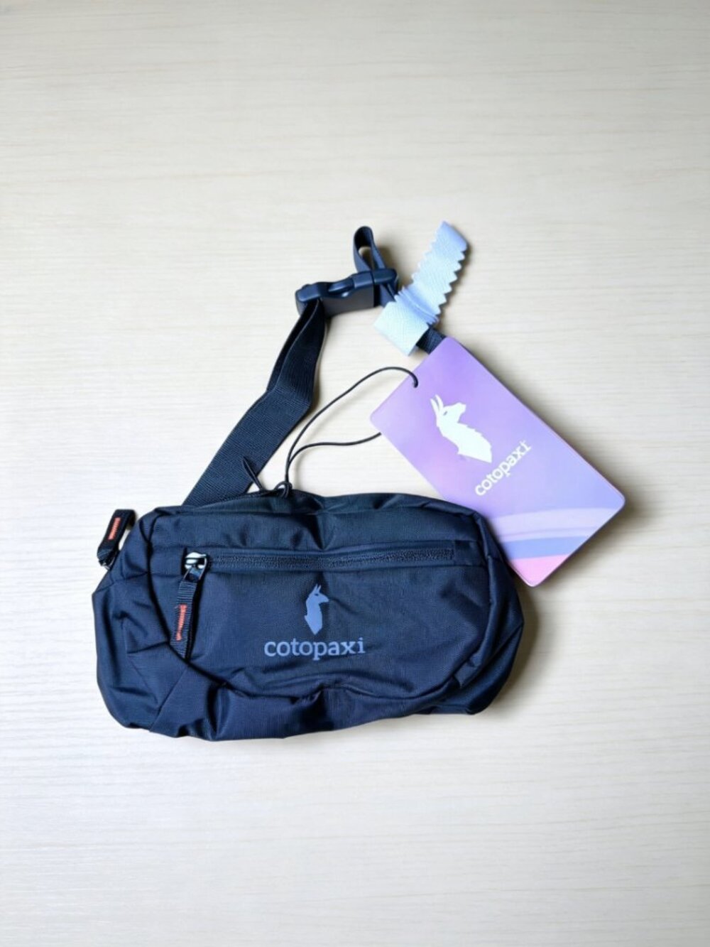 Cotopaxi All-Black Hip Pack Adjustable Crossbody Fanny Pack